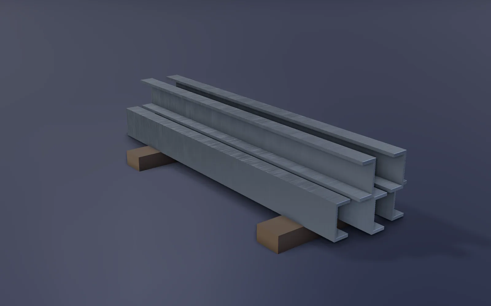 Studio render of Steel Channel