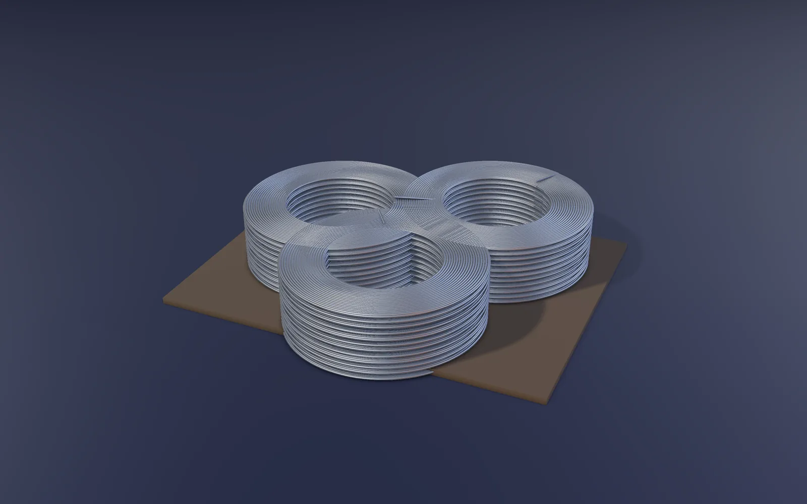 Studio render of Wire Rod / Coil